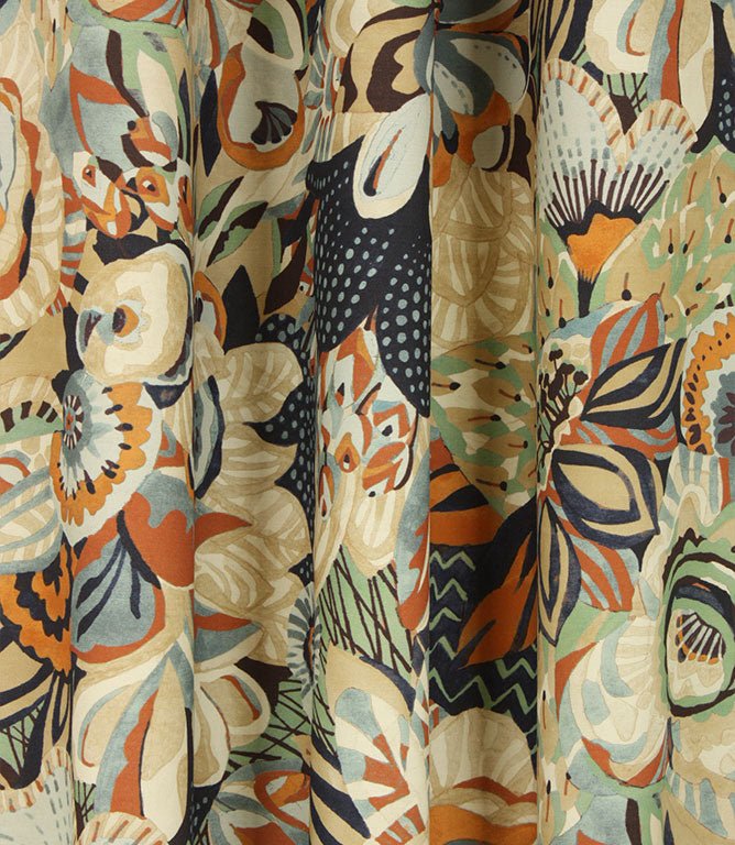 Eden Fabric / Indigo - Just Fabrics