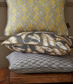 Ayumi FR Fabric / Charcoal - Just Fabrics