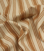 Aldsworth Stripe Fabric / Peanut - Just Fabrics