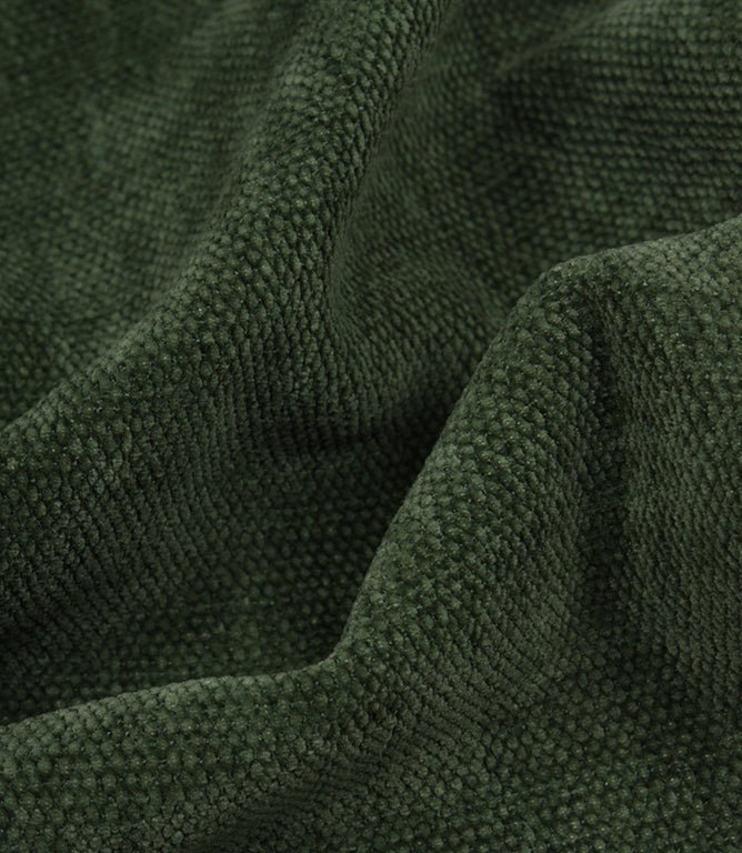 Elcombe Chenille Fabric / Moss - Just Fabrics