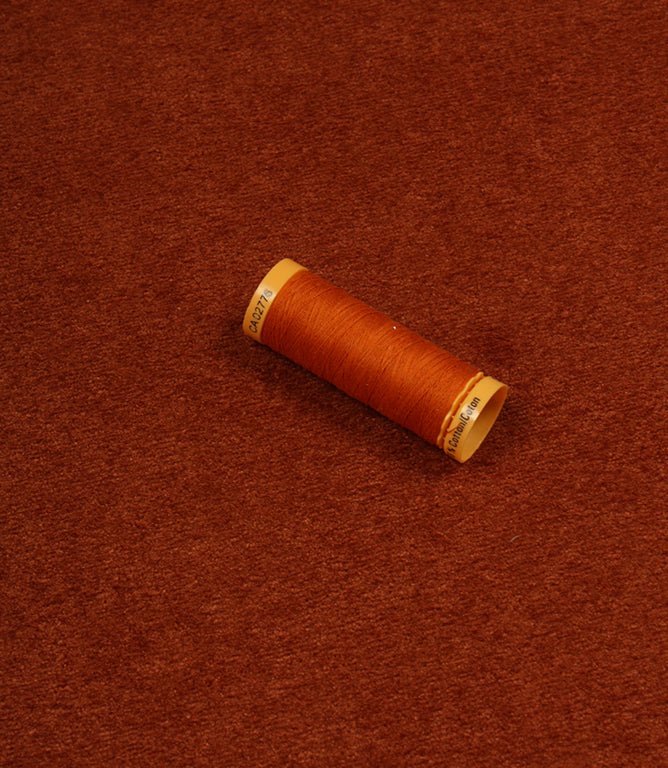 Whittington Velvet FR Fabric / Marmalade - Just Fabrics