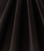 Adley FR Velvet Fabric / Noir - Just Fabrics