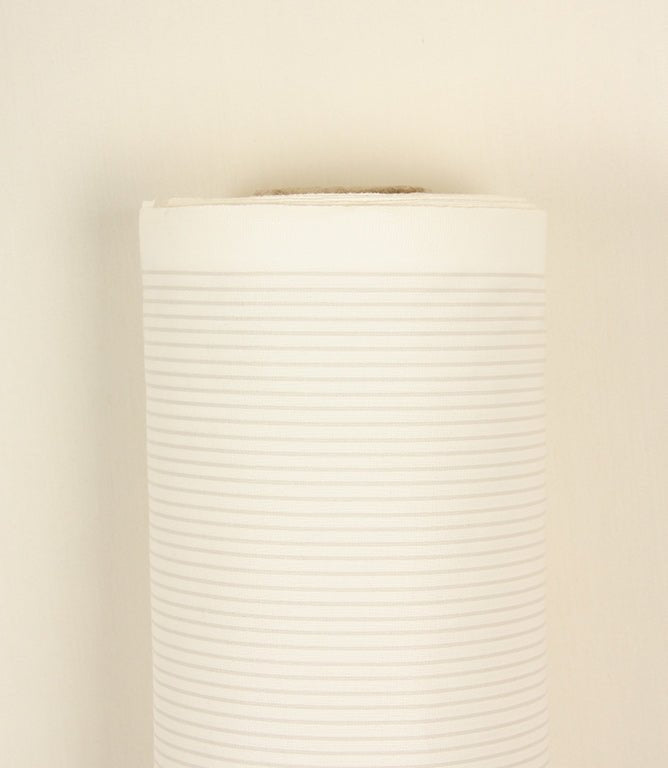 JF Stripe Lining Fabric / Taupe - Just Fabrics