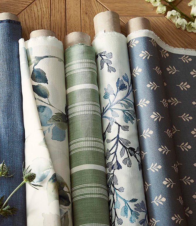 Breton Fabric / Thyme - Just Fabrics