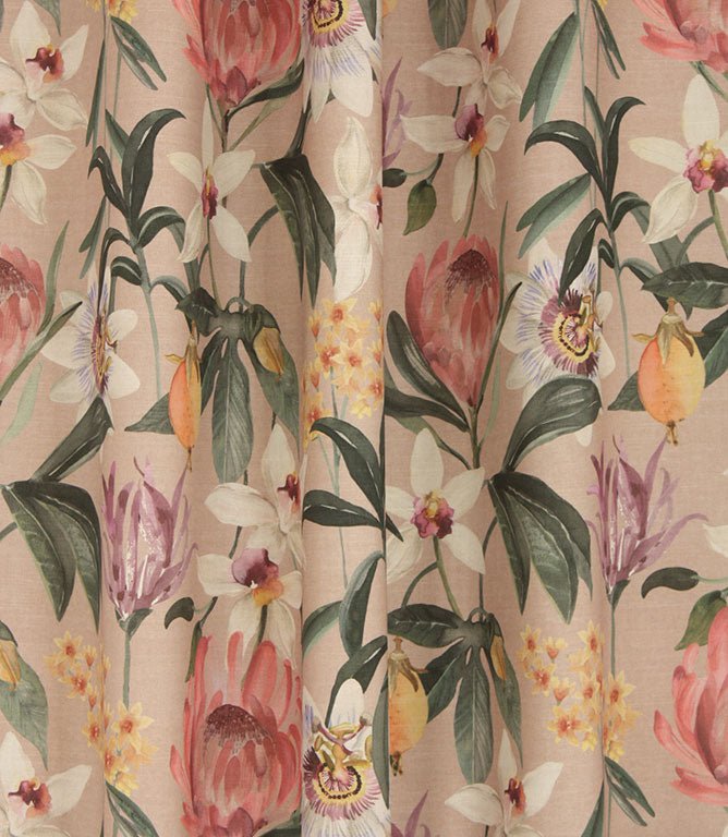 Leyburn Fabric / Blush - Just Fabrics
