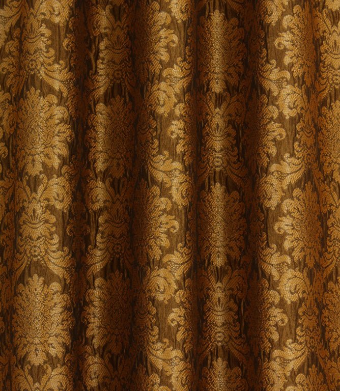 Versailles Damask Fabric / Gold - Just Fabrics