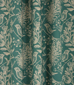 Olivia Fabric / Teal - Just Fabrics