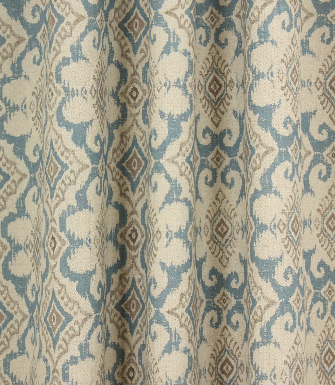 Daria Wide Fabric / Blue - Just Fabrics