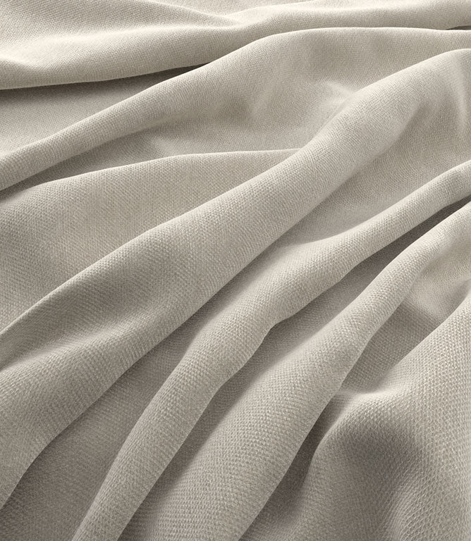 Harrow Chenille FR Fabric / Ecru - Just Fabrics