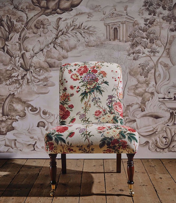 Lakeland Paradis Velvet Fabric / Sandstone - Just Fabrics