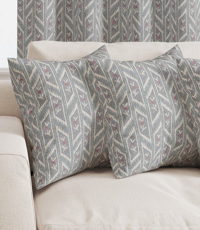 Meadow Path Fabric / Berry - Just Fabrics