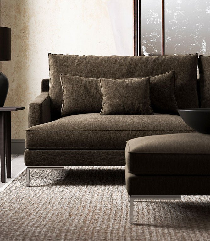 Ripley Chenille FR Fabric / Gruffalo - Just Fabrics