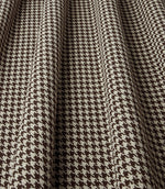 Houndstooth FR Fabric / Chocolate - Just Fabrics