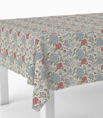 The Cray Oilcloth Fabric / Paradise Blue - Just Fabrics