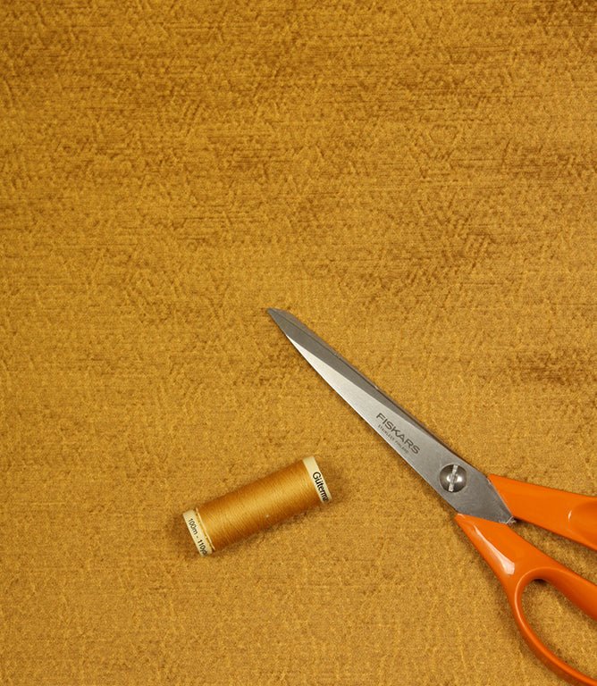 Lara Fabric / Gold - Just Fabrics