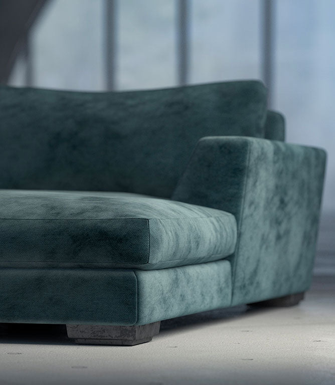 Chilham FR Fabric / Prussian - Just Fabrics