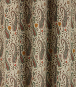 Rebecca Linen Paisley Fabric / Multi - Just Fabrics