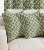 Hedgerow Tile Fabric / Sage - Just Fabrics