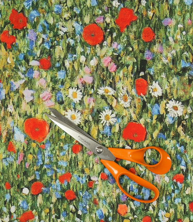 Poppy Garden Outdoor Fabric / Multi - Just Fabrics
