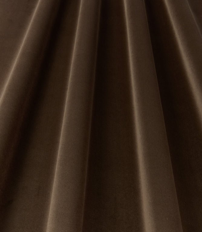 Adley FR Velvet Fabric / Truffle - Just Fabrics