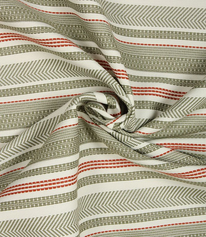Iona Stripe Outdoor Fabric / Pacific - Just Fabrics