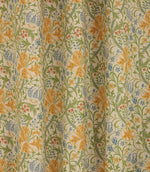 Snowshill Fabric / Yellow / Green / Blue - Just Fabrics