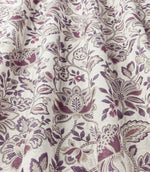 Clara FR Fabric / Plum - Just Fabrics