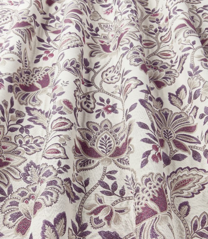 Clara FR Fabric / Plum - Just Fabrics