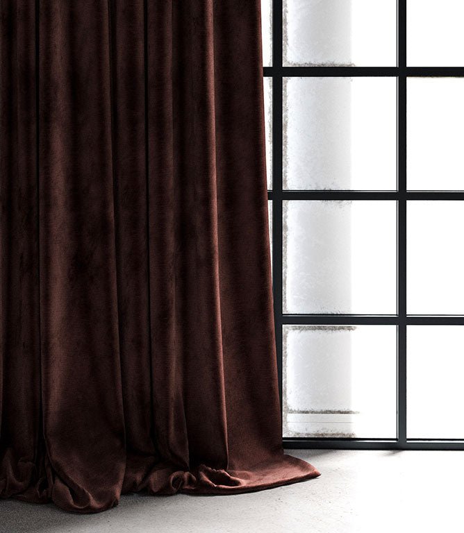 Chilham Fabric / Vermillion - Just Fabrics