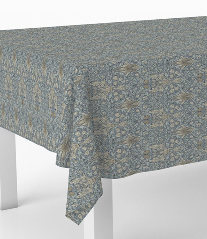 Snakeshead Oilcloth Fabric / Denim - Just Fabrics