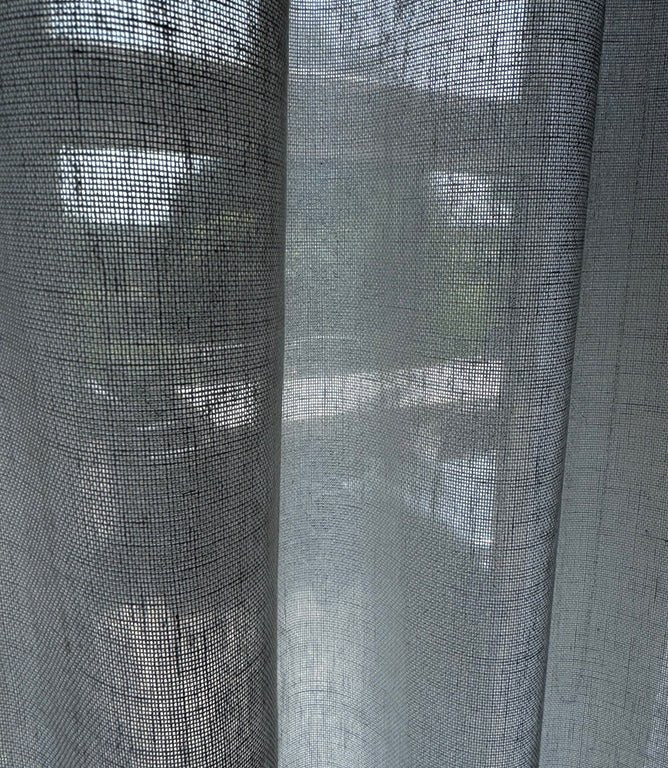 Lisbon Sheer Fabric / White - Just Fabrics