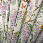 Mariposa Fabric / Cream - Just Fabrics