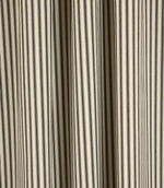 JF Ticking Fabric / Black - Just Fabrics