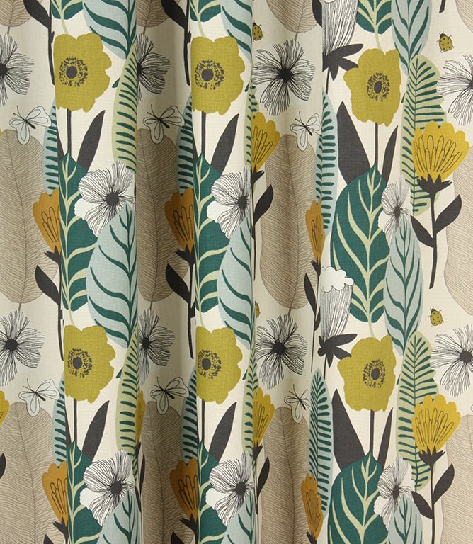 Blooma Fabric / Spruce - Just Fabrics