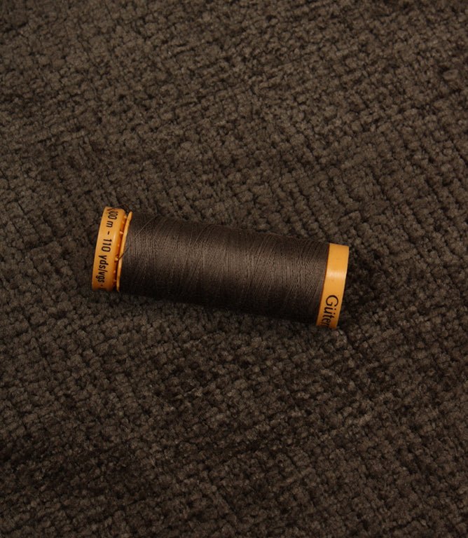 Luxury Chenille FR Fabric / Espresso - Just Fabrics