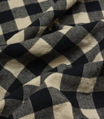 Aldsworth Check Fabric / Indigo - Just Fabrics