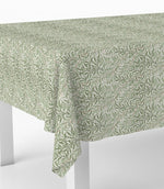Willow Bough Oilcloth Fabric / Sage - Just Fabrics