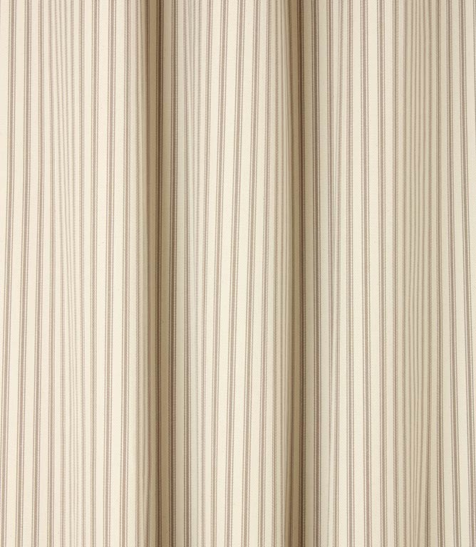 JF Ticking Fabric / Beige - Just Fabrics