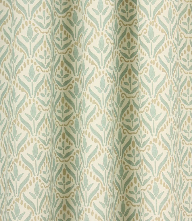 Enid Fabric / Duck Egg - Just Fabrics