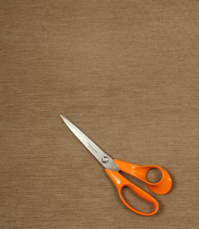 Fine Chenille FR Fabric / Moss Green - Just Fabrics