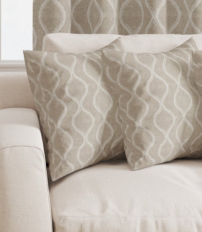 Orchard Trail Fabric / Oatmeal - Just Fabrics