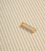 Sandbank Stripe Fabric / Taupe - Just Fabrics