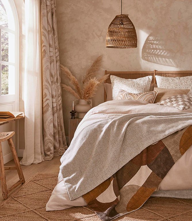 Ardora Fabric / Ochre - Just Fabrics