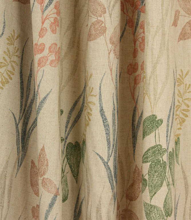 Pothos Fabric / Indigo Multi - Just Fabrics