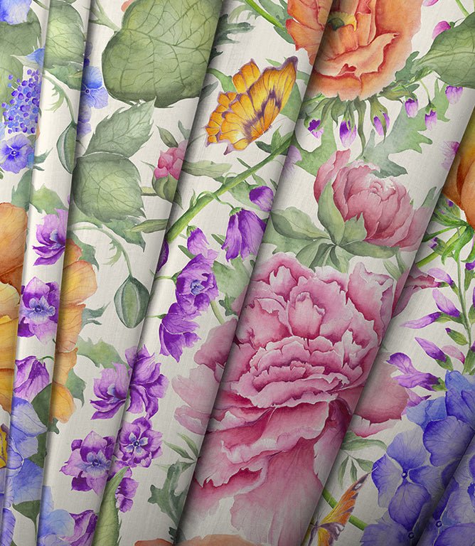 Idalia Clearance Fabric / Fuchsia - Just Fabrics