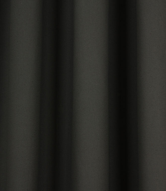 Washed Cotton Canvas Fabric / Dark Grey - Just Fabrics