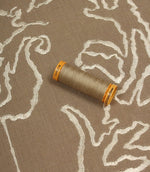 Tuscany Fabric / Linen / Ivory - Just Fabrics