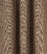 Charlbury Herringbone Fabric / Bison - Just Fabrics