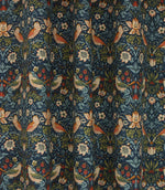 Strawberry Thief Fabric / Indigo - Just Fabrics