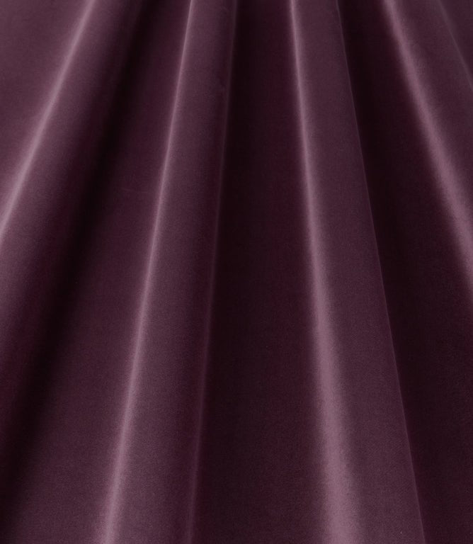 Adley FR Velvet Fabric / Plum - Just Fabrics